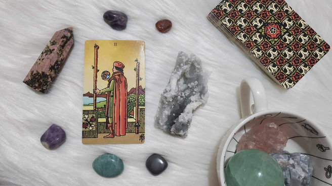 Two of Wands | Symbology & Interpretations | Tarot Card Meanings