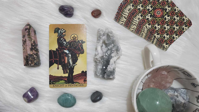 Knight of Pentacles | Symbology & Interpretations | Tarot Card Meanings
