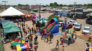 Mega Pit Stop do Dia das Crianças: Uma Festa de Alegria e Solidariedade na Zona Leste de Porto Velho