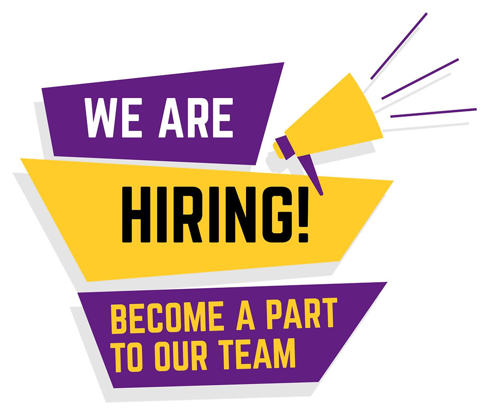 we are hiring - become a part of our team