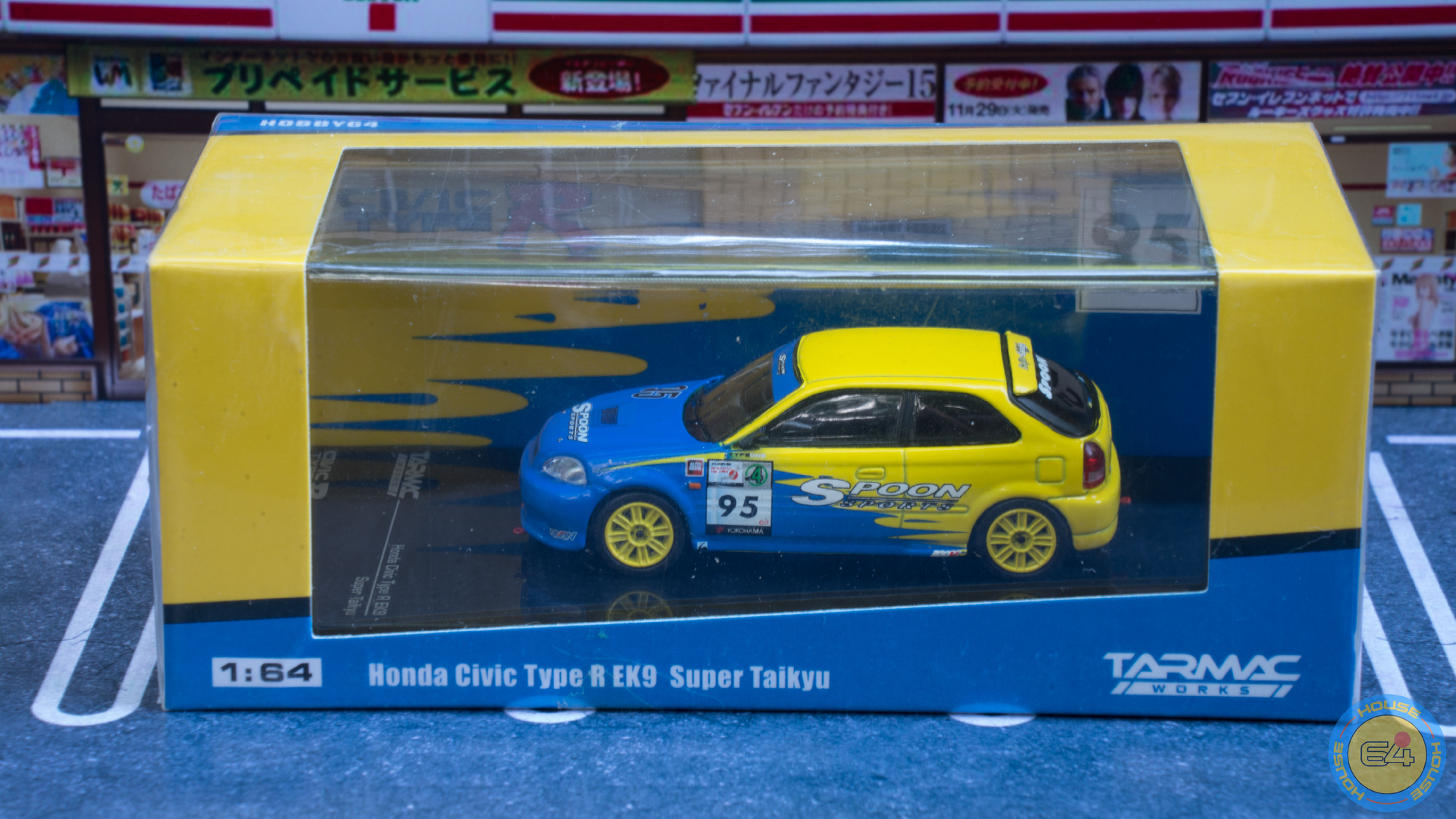 TARMAC WORKS 1:64 HONDA CIVIC EK9 SPOON