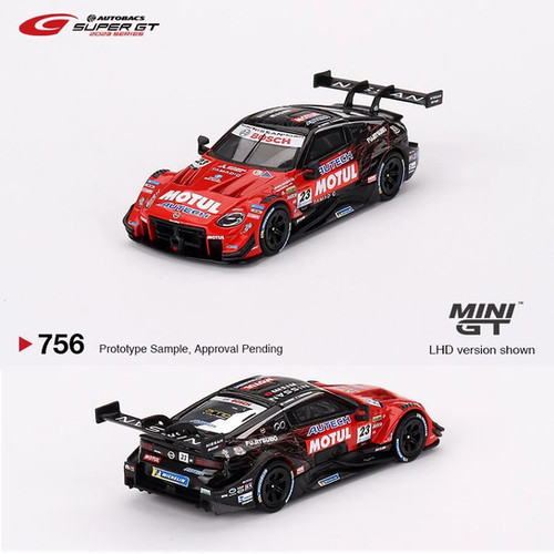 【ゆ】EBBRO  MOTUL AUTECH Z 2022 GT500 EBBRO 1/43 MOTUL AUTECH Z SUPER GT GT500 2022 No.23 Finished