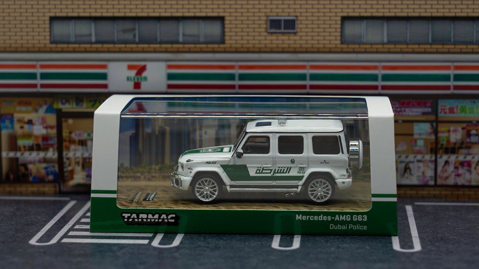 Thumbnail: Tarmac Works 1:64 Mercedes-AMG G63 Dubai police