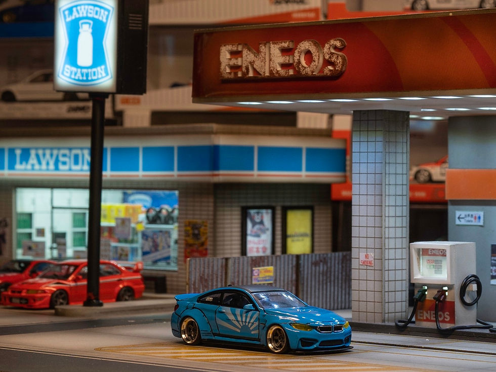Thumbnail: 1/64 initial D ENEOS Gas Station .