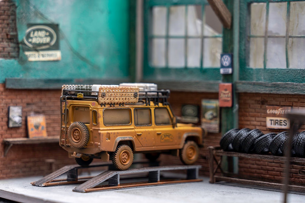 Thumbnail: Old Garage Diorama .