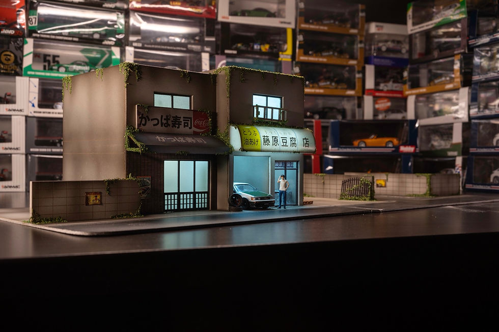 Thumbnail: 1/64 initial D Tofu shop.