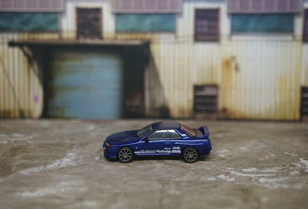 Thumbnail: MiniGT 1/64 Nissan Skyline GT-R Top Secret VR32 Metallic Blue