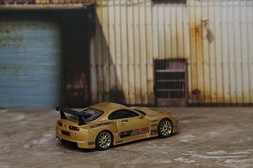 Thumbnail: MiniGT 1/64 Toyota Supra (A80) Top Secret GT-300 Top Secret Gold