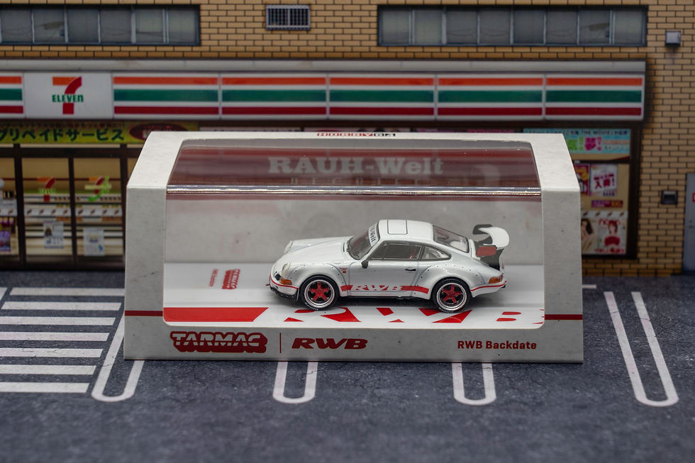 Thumbnail: Tarmac Works 1:64 RWB Backdate White
