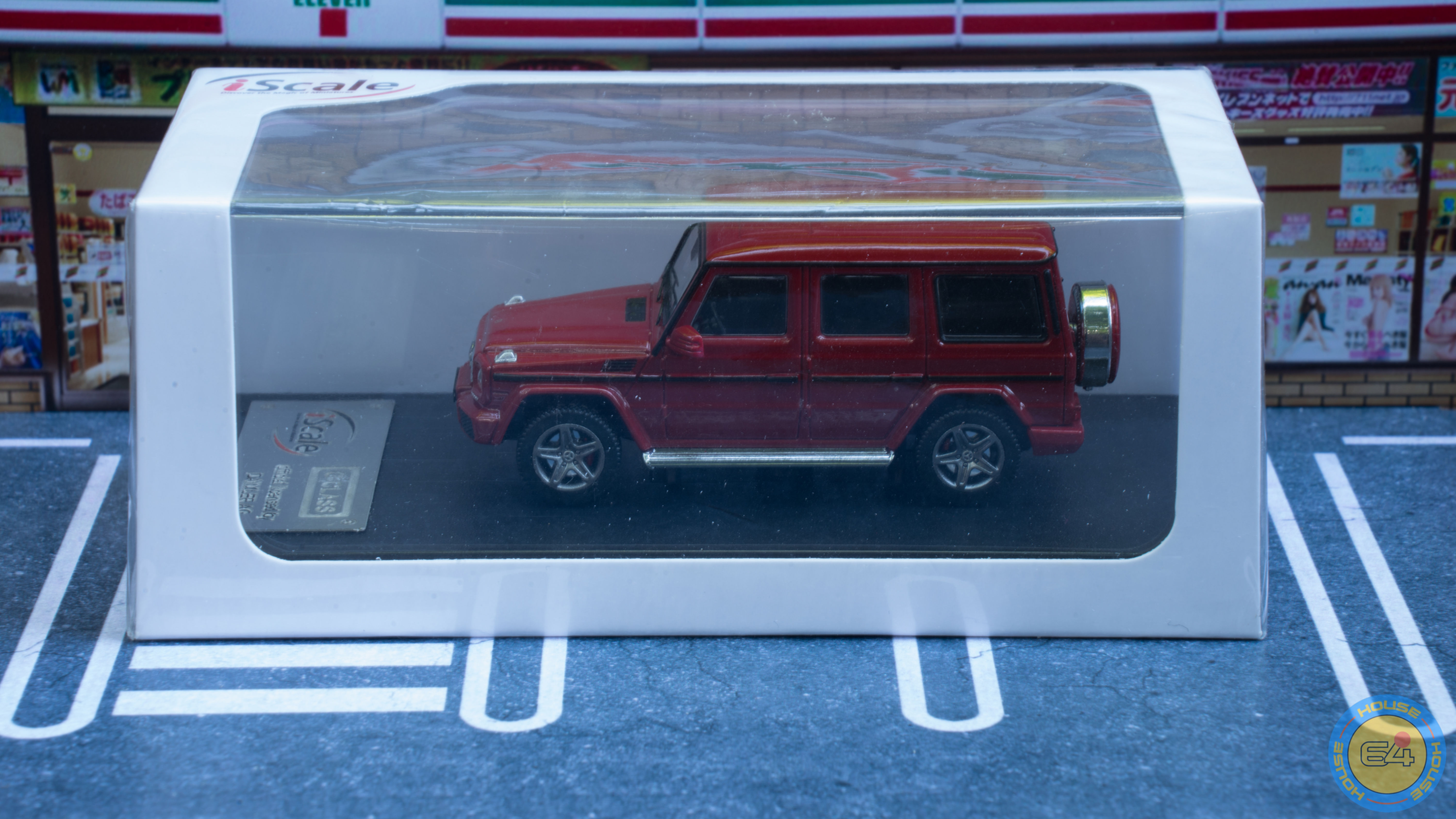 iSCALE MERCEDES BENZ G-CLASS RED