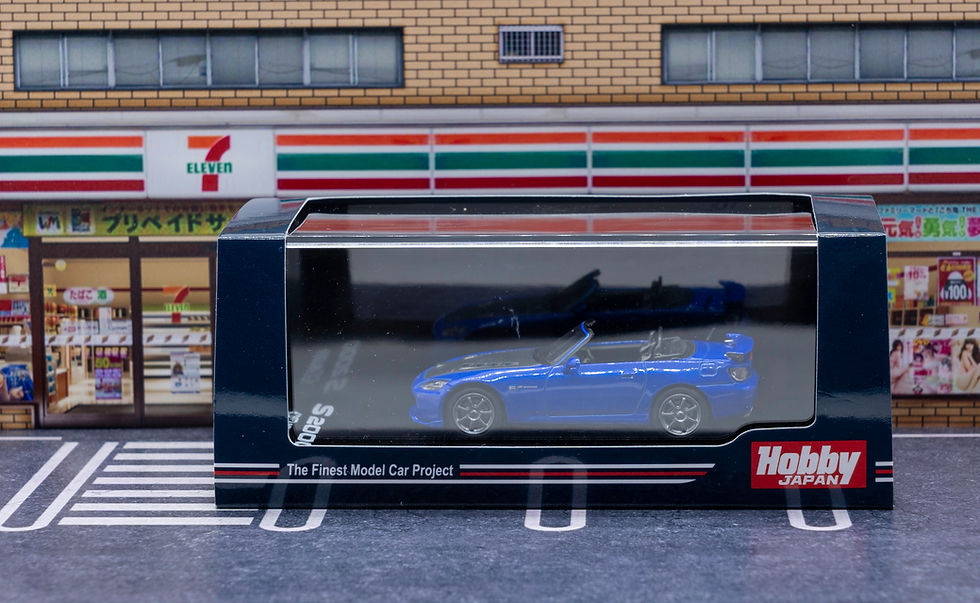 Thumbnail: HOBBY JAPAN 1/64 S2000 MUGEN BLUE