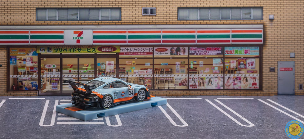Thumbnail: TARMAC WORKS 1:64 PORSCHE 911 GT3R Gulf