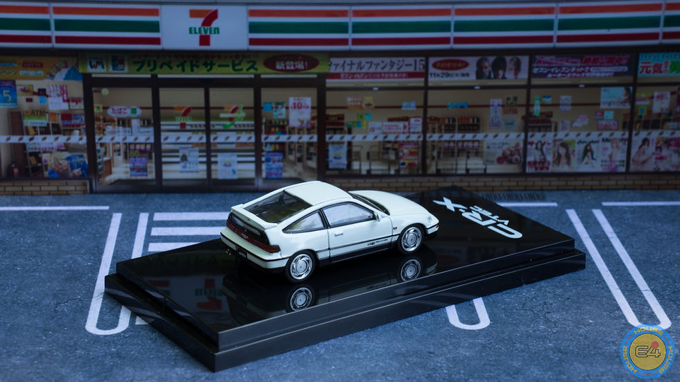 Thumbnail: HOBBY JAPAN 1:64 HONDA CR-X WHITE