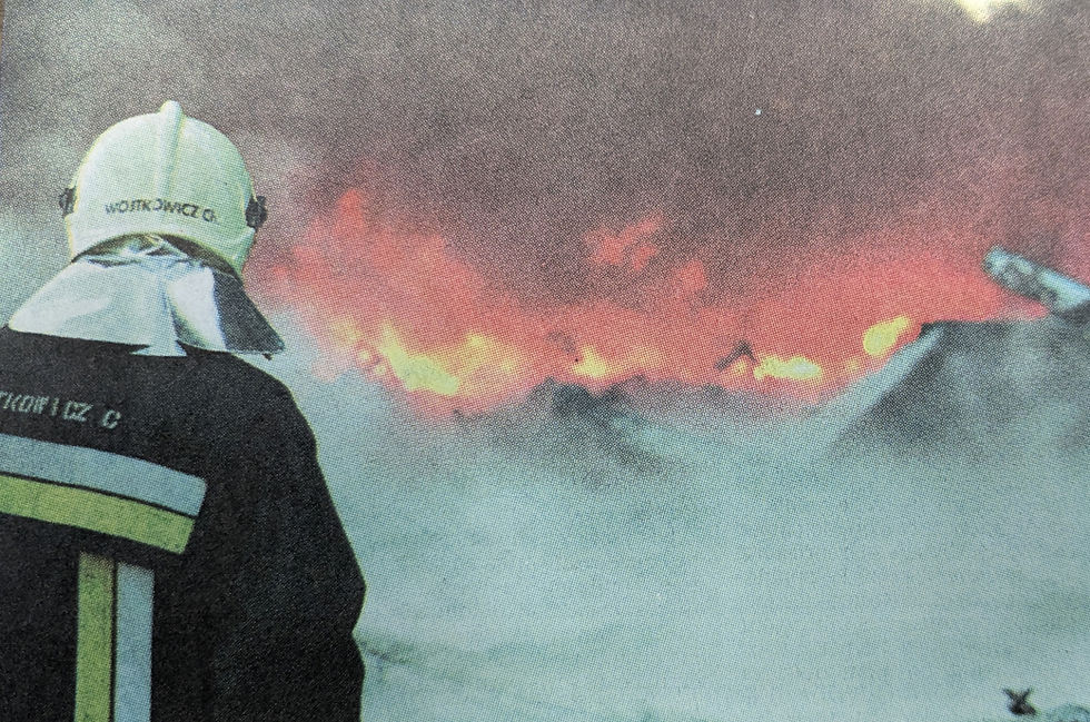 UNISAC, une usine partiellement détruite par le feu