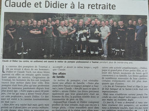 Claude et Didier à la retraite