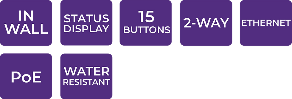 Thumbnail: WK2 In-wall Keypad - Water Resistant
