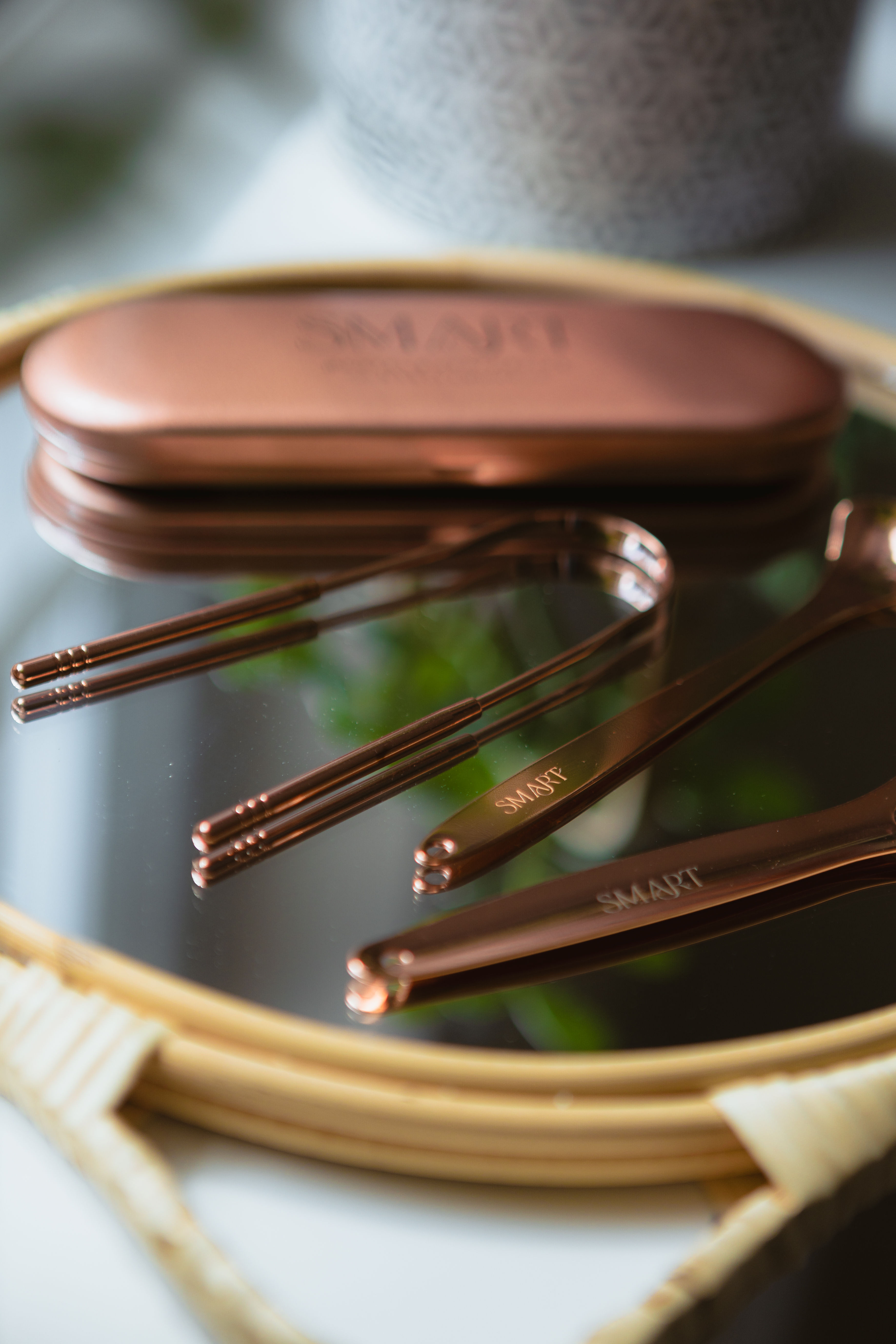 Copper Tongue Scraper Kit