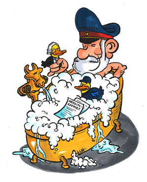 Polizei im Schaumbad 2017