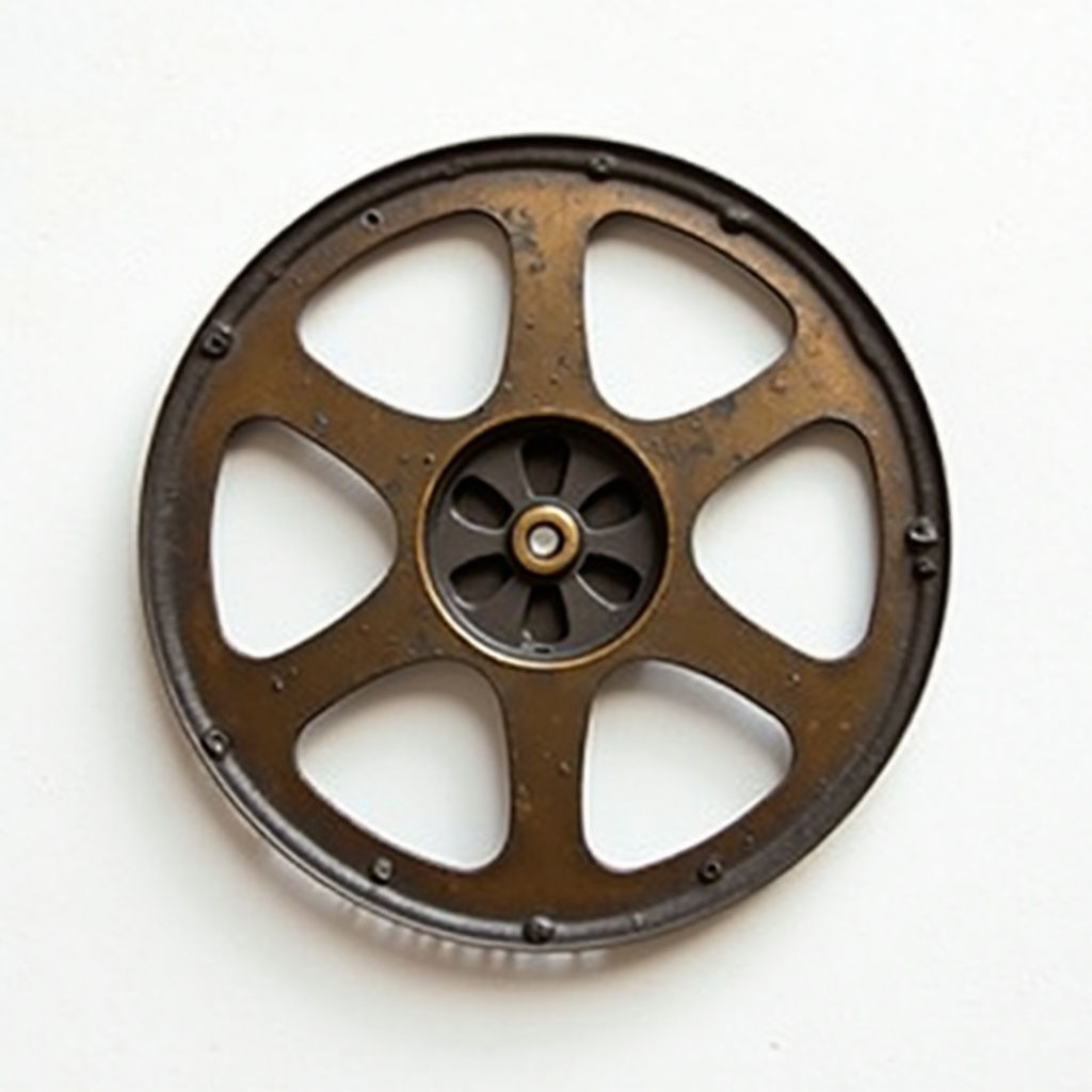 Vintage Film Reel Prop