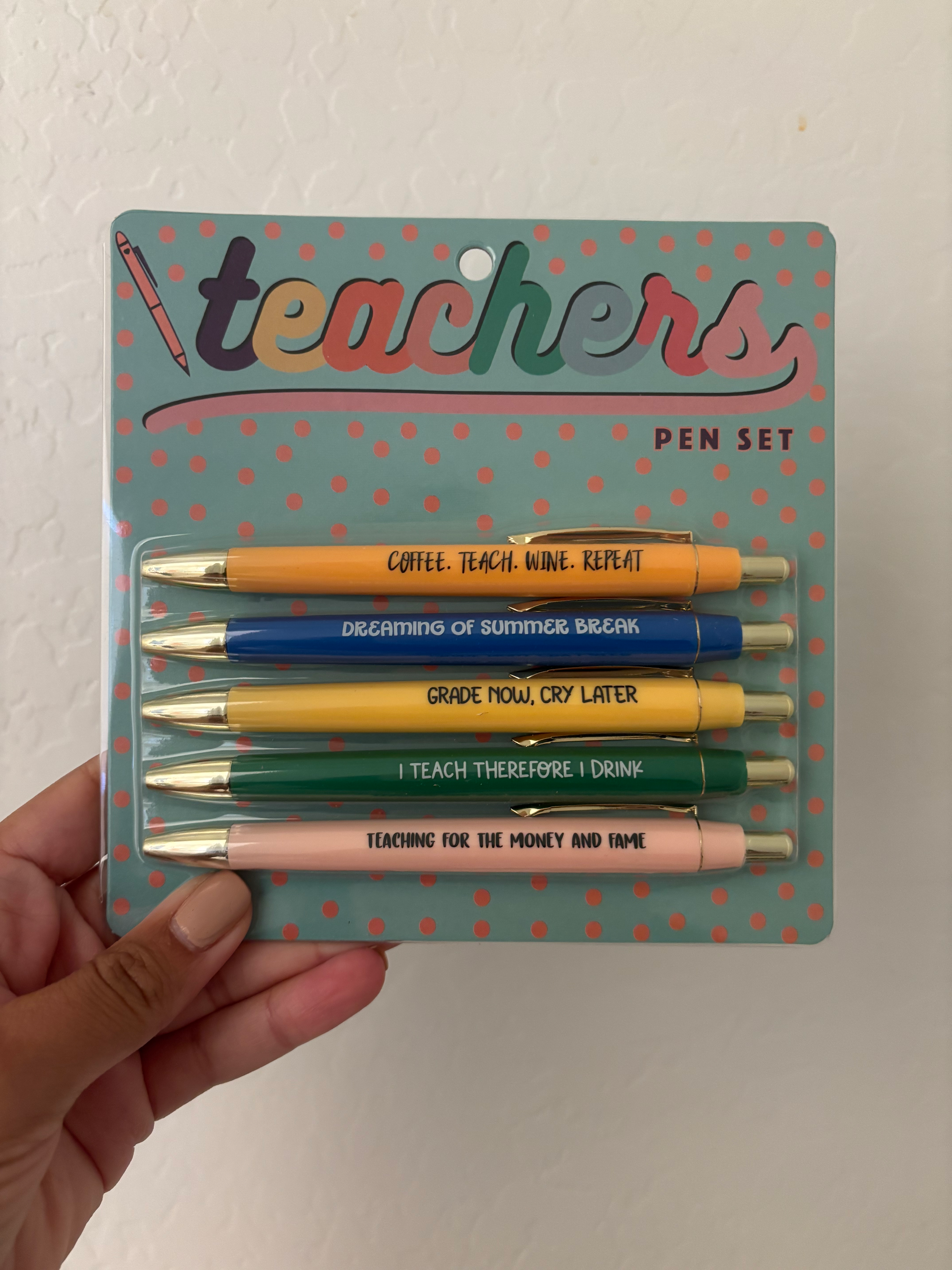 TEACHERS PEN SET