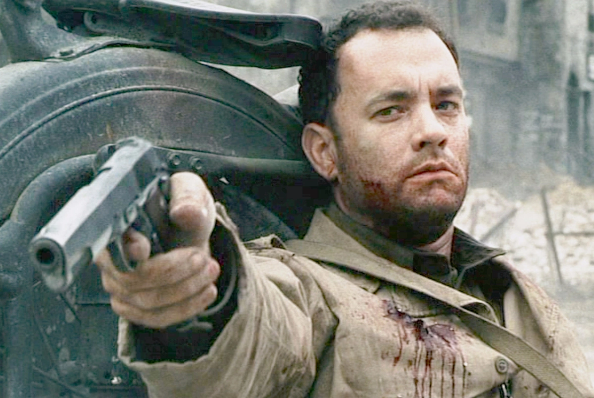 Tom Hanks in Saving Private Ryan