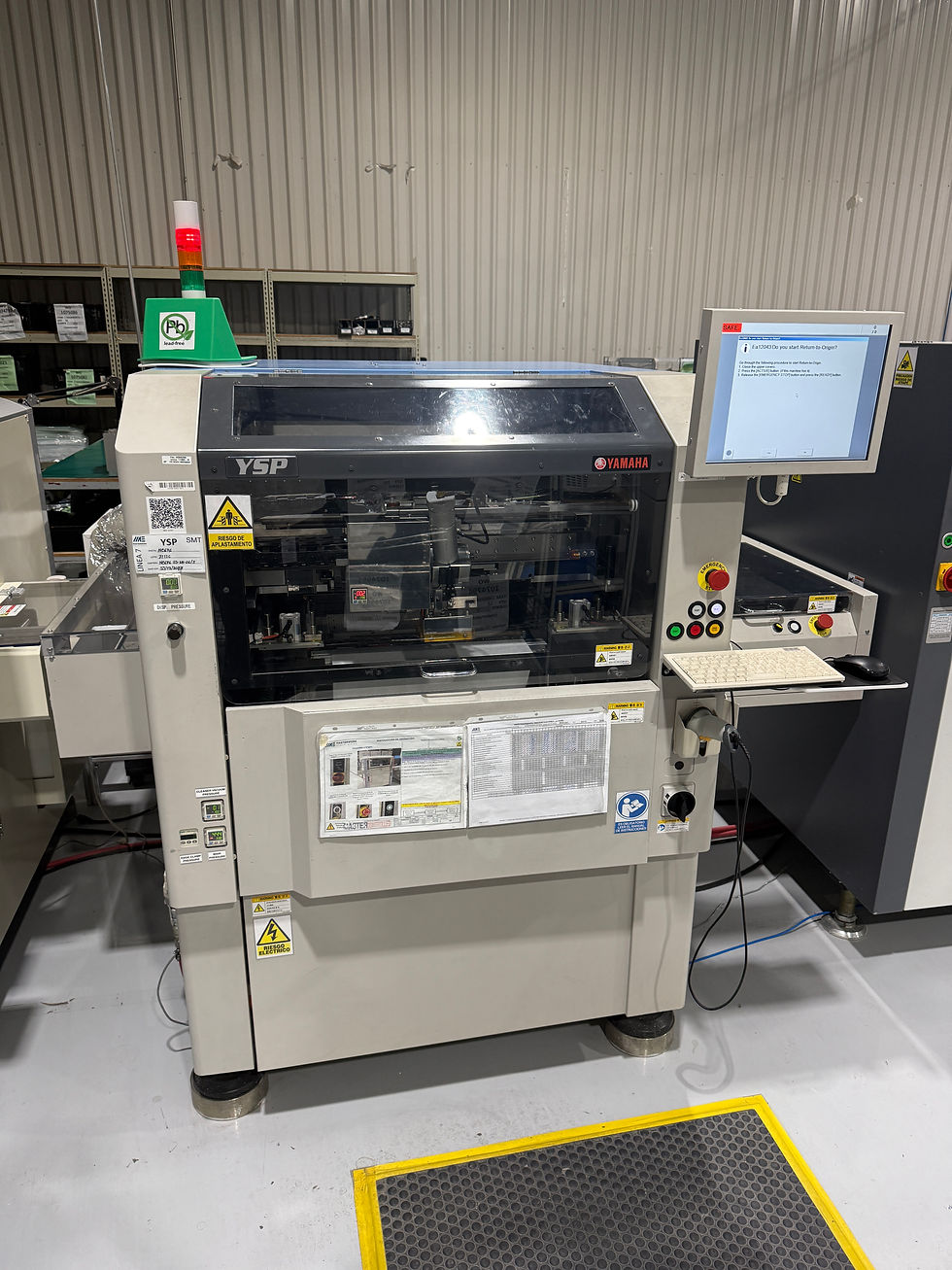 (6) Yamaha YSP KHT-000 Screen Printer (2018)