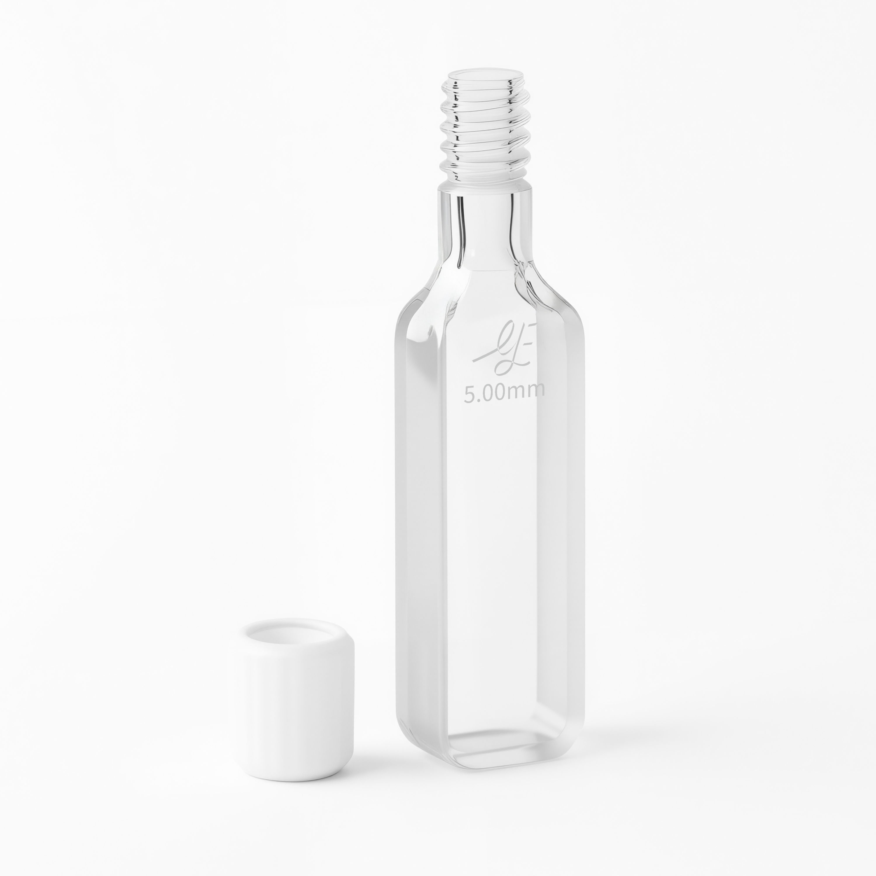 5mm Screw-Cup Sealed Cuvette (Fluorescence/Absorption Cuvette)