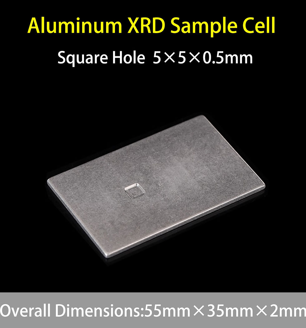 Aluminum XRD Sample Holder (55×35×2mm)