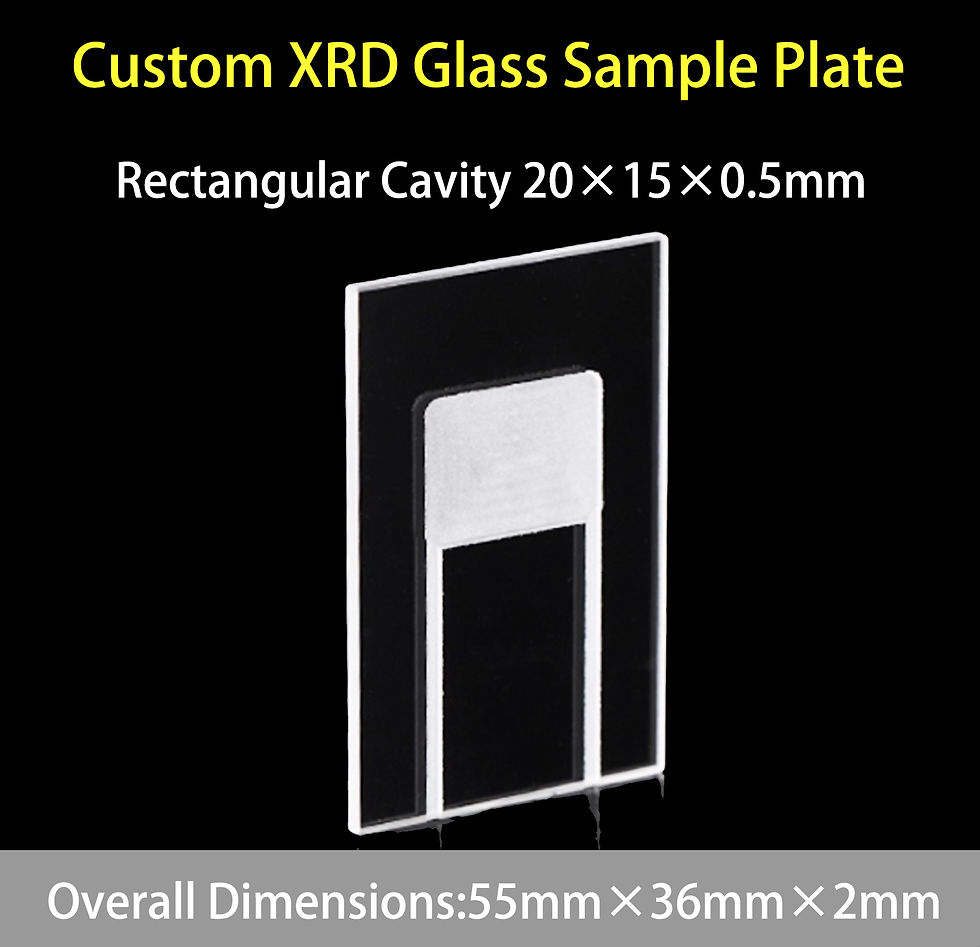 الصورة المصغرة: Customized Glass XRD Sample Cell (Multiple Specifications） 