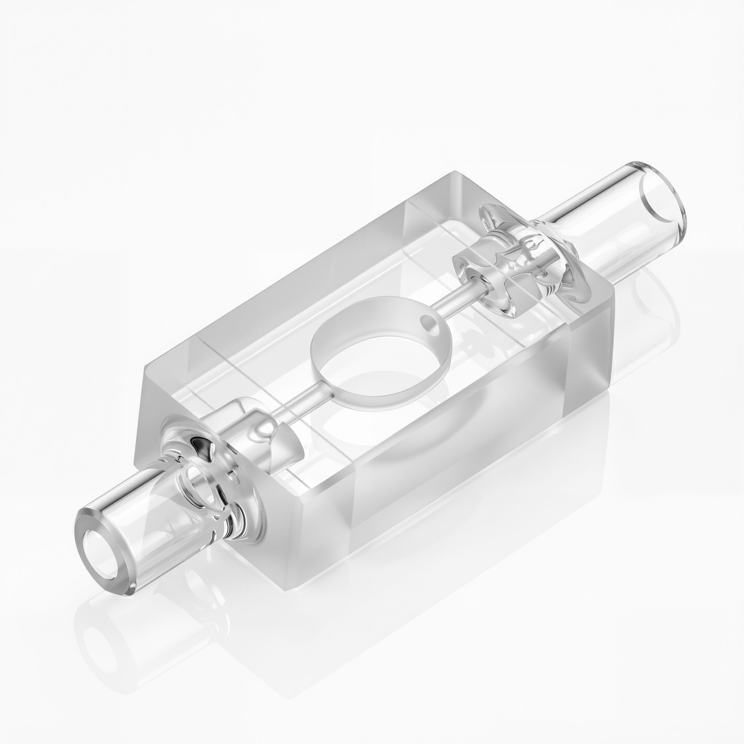 2mm 60ul Customized Micro Absorption Flow Through Cell