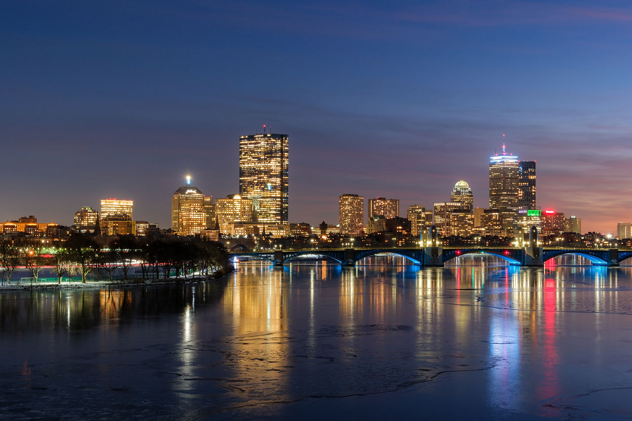 Boston and the Charles River