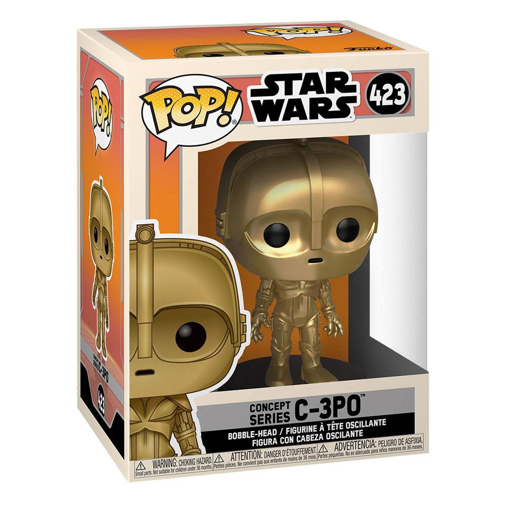 Funko Pop! Star Wars C-3PO, in einer Box mit dem Funko Pop!