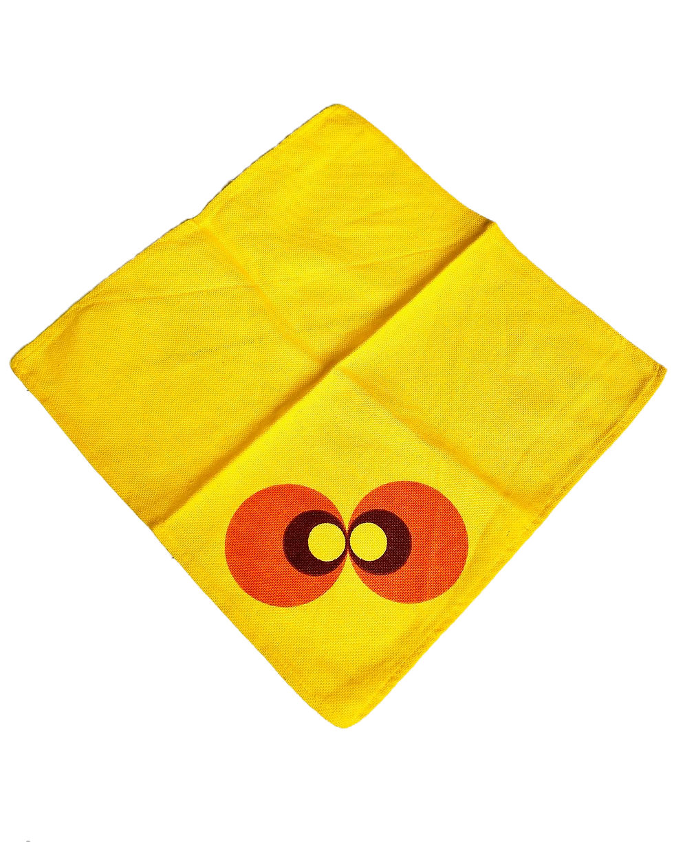 Textiles - Mouchoir jaune vintage - Broc by Ame.png.png