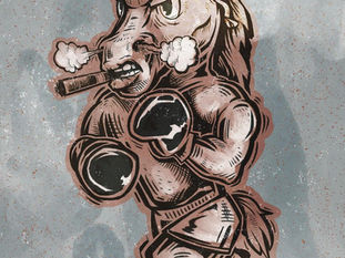 Beer Label Art- I Love making Illustrations to go with Liquid Art