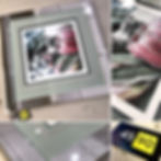 art print in mirror frame