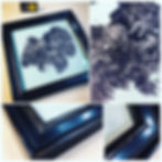 Richey Beckett art print in frame