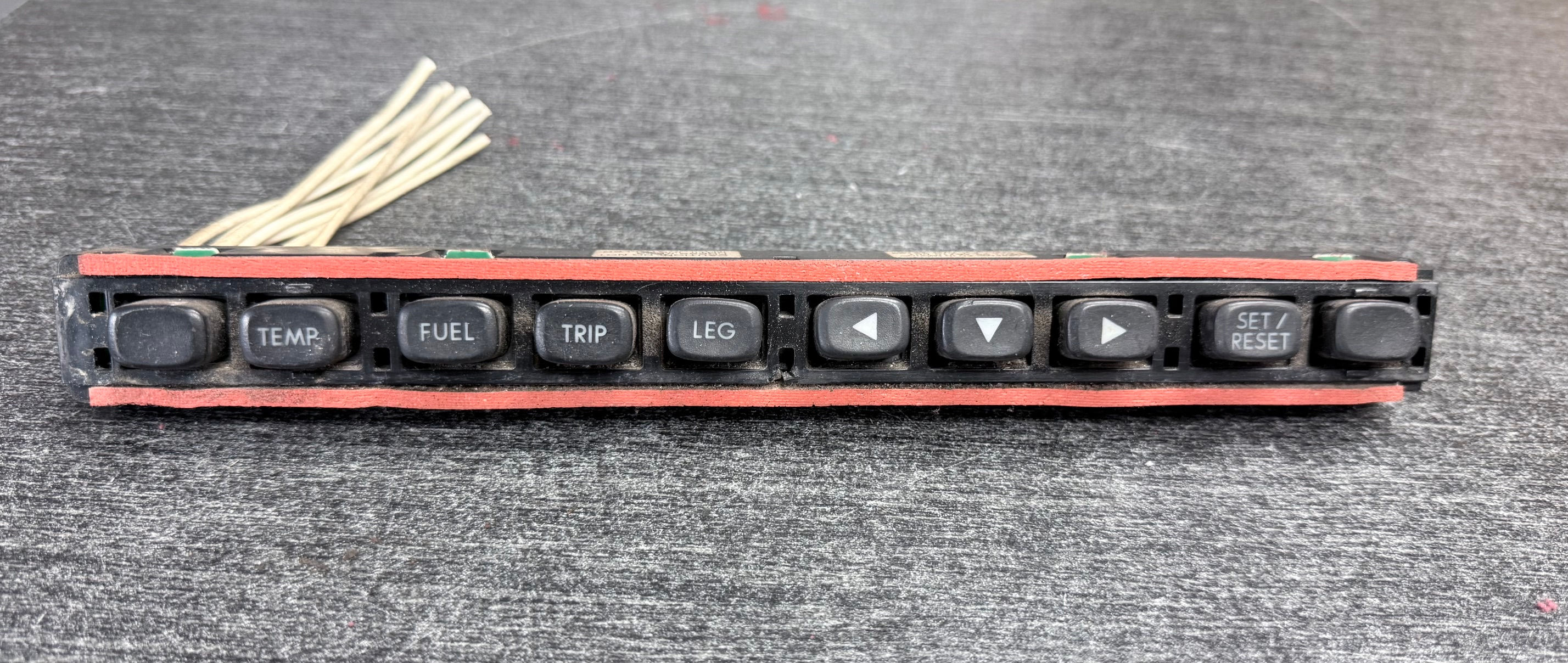 Freightliner Century Class Dash Keypad 22-45710-001 Pollak 32122 OEM Used