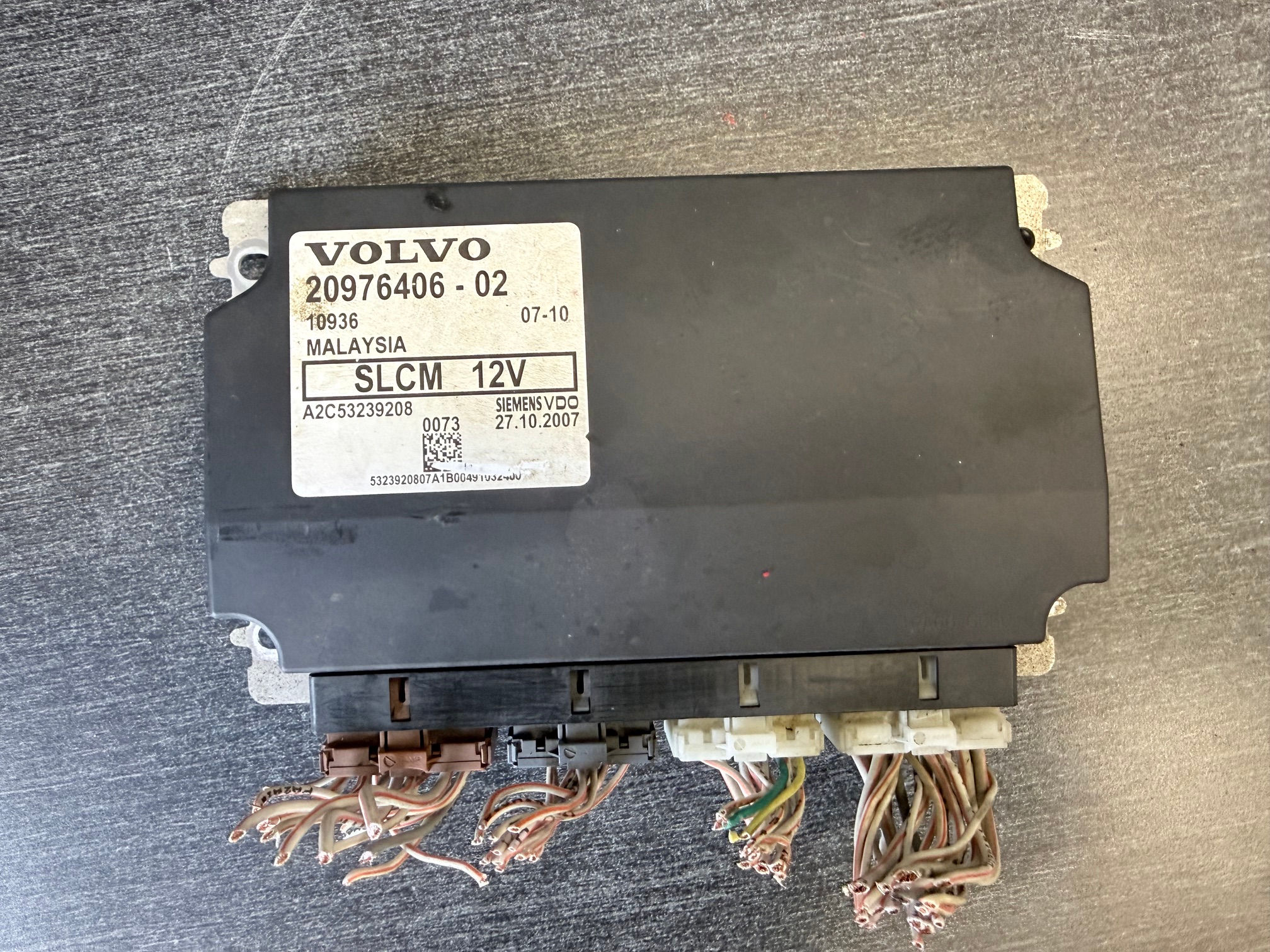 Volvo SLCM Control Module 20976406-02 Siemens VDO A2C53239208 OEM Used