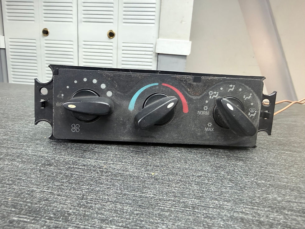 Thumbnail: INTER HVAC Climate Control Module 3545543C3 Heater A/C Control 4200 4300 4400 74