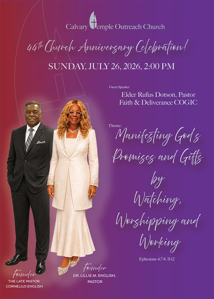 CALVARY 44TH ANNIVERSARY CELEBRATION