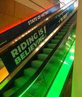 METRO ESCALATOR SIGNAGE