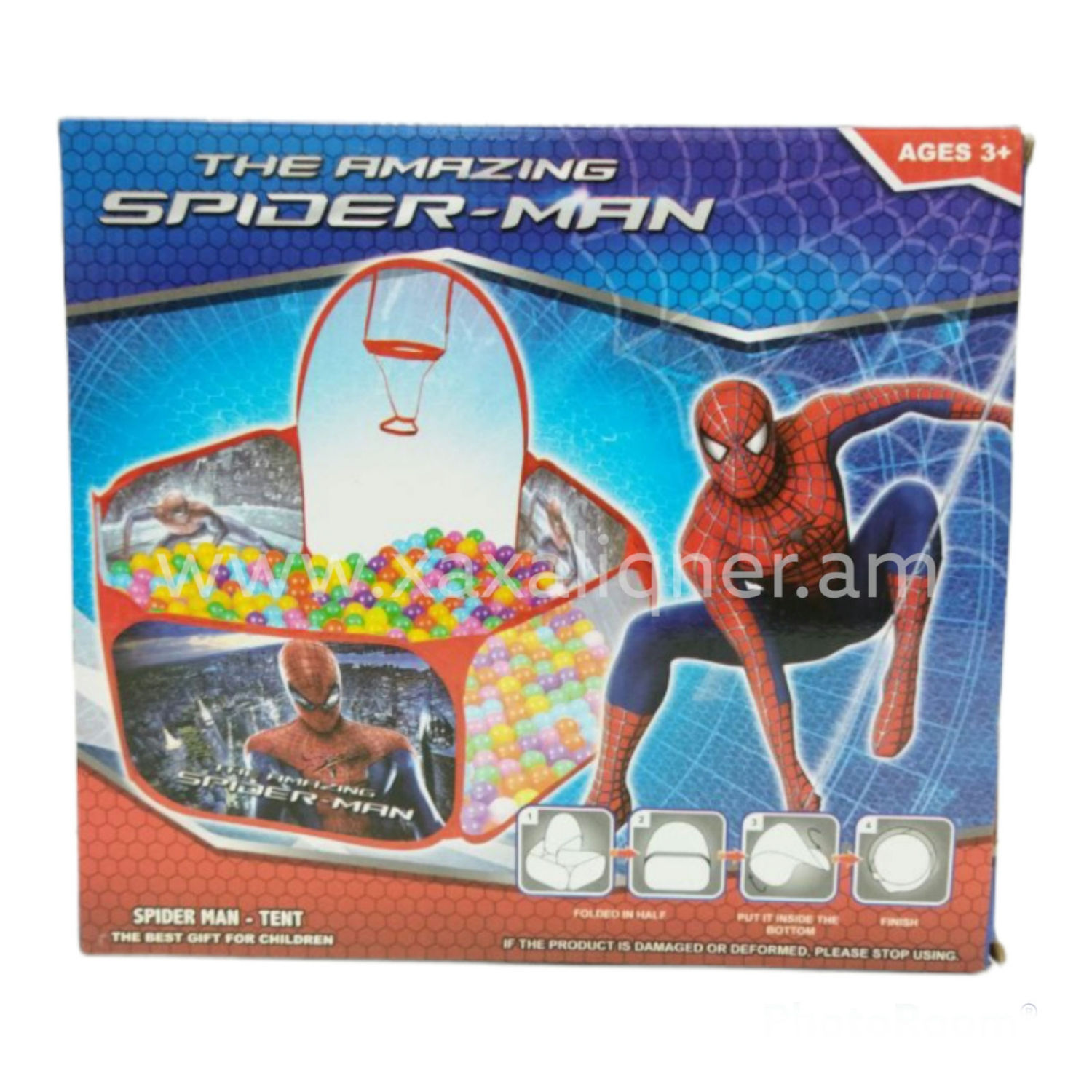 Մանեժ բասկետբոլի ցանցով "Spider-Man"