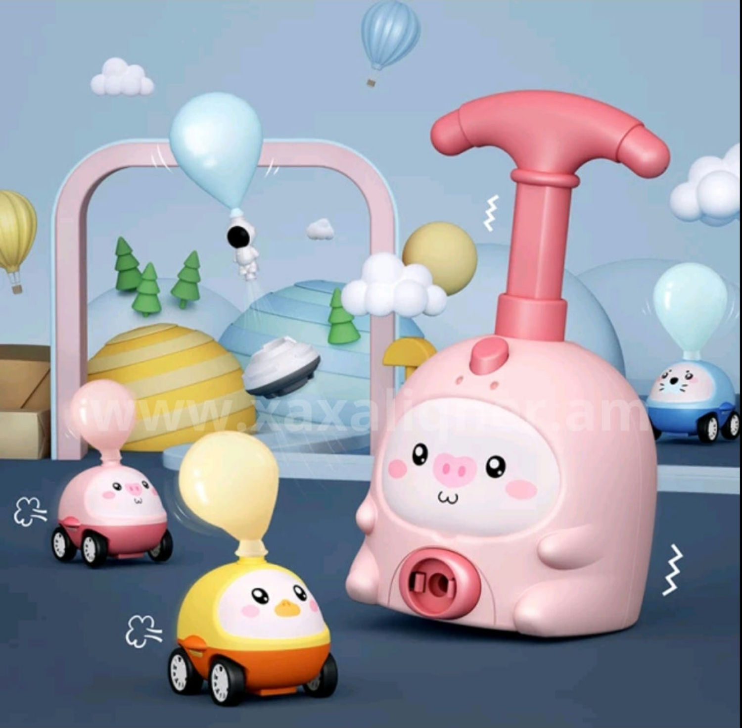 Փուչիկով շարժվող մեքենա 