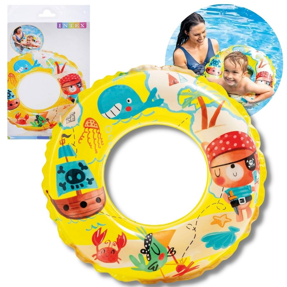 Լողի օղակ ծովահենով "INTEX"