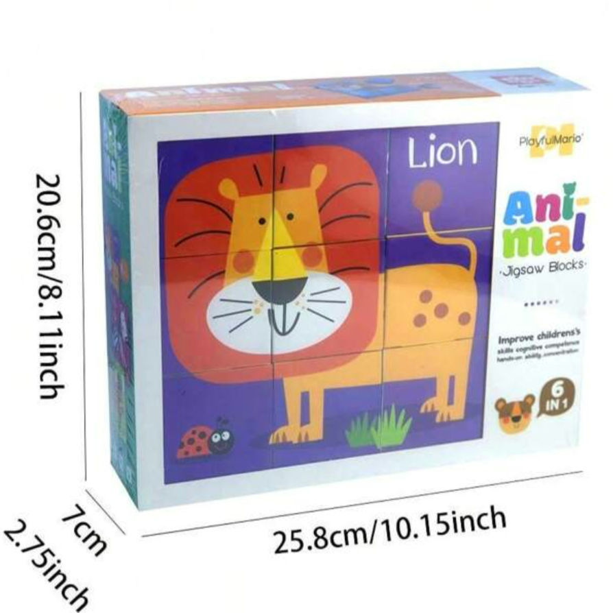 Thumbnail: Փայտե փազլ 6-ը 1-ում