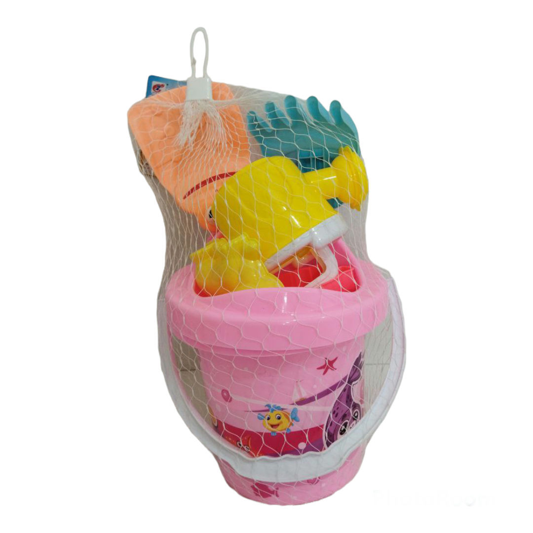 Ավազով և ֆորմաներով հավաքածու  վարդագույն դելֆին