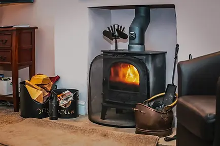 Log Burner at Dock Cottage, Robin Hoods Bay.webp