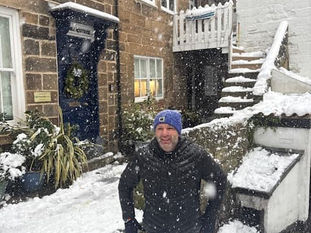 New Year’s Eve in Robin Hood’s Bay  The best seat in the Dock