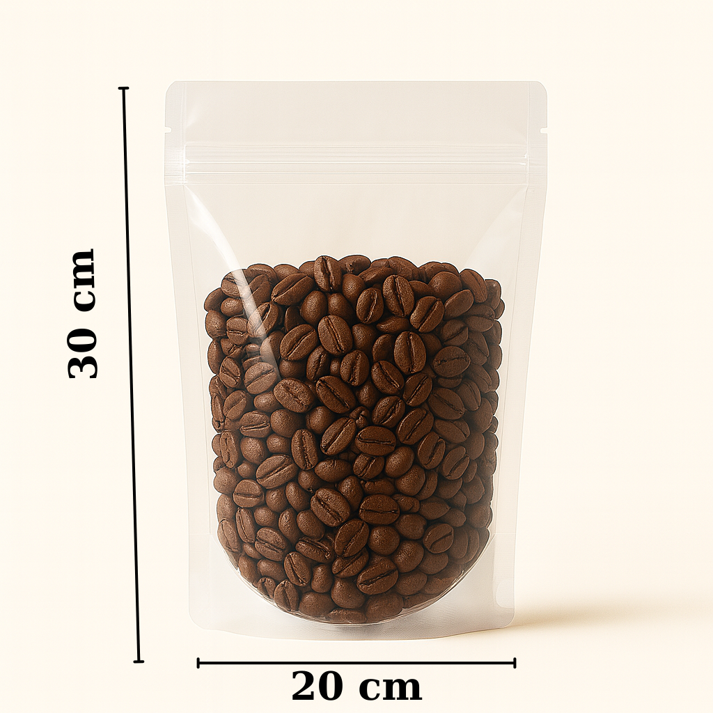 20x30 Şeffaf Doypack