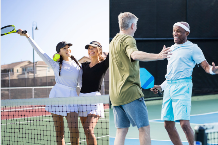 tennis vs. pickleball